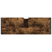Dulap de Baie Stejar fumuriu 90 x 30 x 60 cm Lemn compozit - WALTI WALTI