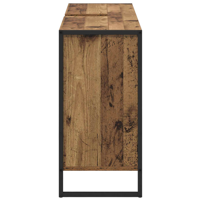 Dulap de Baie cu ușă Lemn Vechi 90 x 30 x 60 cm Lemn compozit - WALTI WALTI