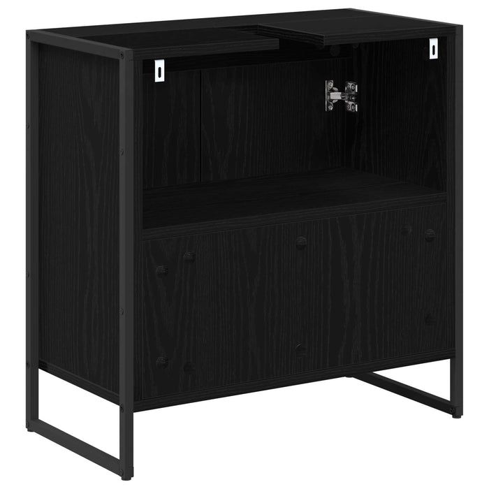 Dulap de Baie cu ușă Stejar Negru 60 x 30 x 60 cm Lemn compozit - WALTI WALTI
