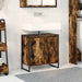 Dulap de Baie Stejar fumuriu 60 x 30 x 60 cm Lemn compozit - WALTI WALTI