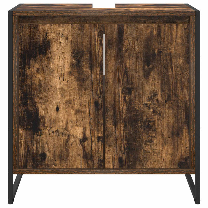 Dulap de Baie Stejar fumuriu 60 x 30 x 60 cm Lemn compozit - WALTI WALTI