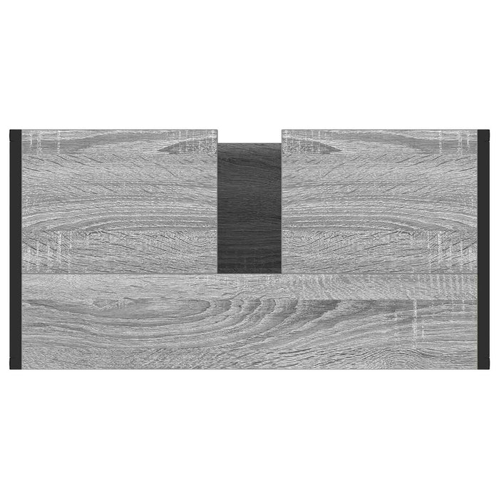 Dulap de Baie cu ușă Gri Sonoma 60 x 30 x 60 cm Lemn compozit - WALTI WALTI