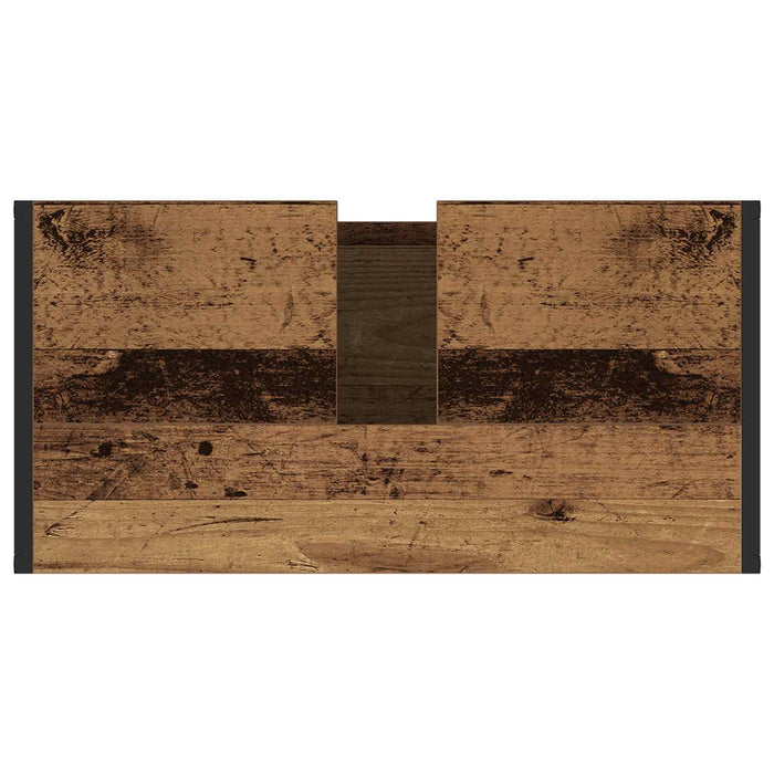 Dulap de Baie cu ușă Lemn Vechi 60 x 30 x 60 cm Lemn compozit - WALTI WALTI