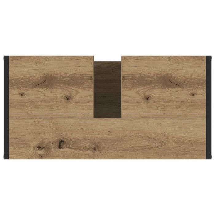 Dulap de Baie Stejar artizanal 60 x 30 x 60 cm Lemn compozit - WALTI WALTI