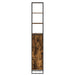 Dulap de Baie Stejar fumuriu 40 x 30 x 180 cm Lemn compozit - WALTI WALTI