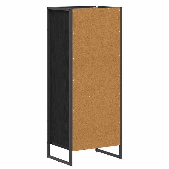 Dulap de Baie Stejar Negru 40 x 30 x 100 cm Lemn compozit - WALTI WALTI