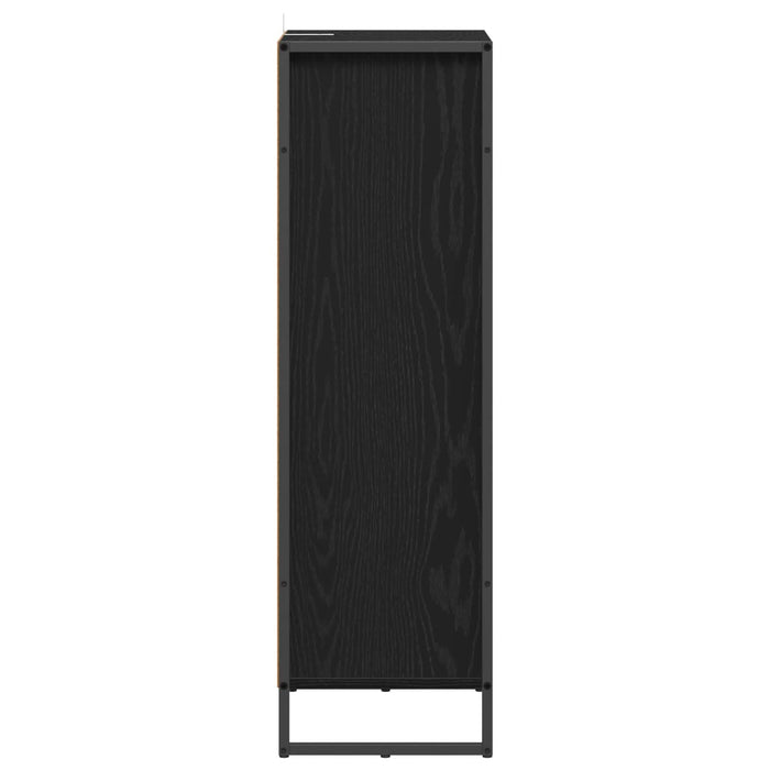 Dulap de Baie Stejar Negru 40 x 30 x 100 cm Lemn compozit - WALTI WALTI