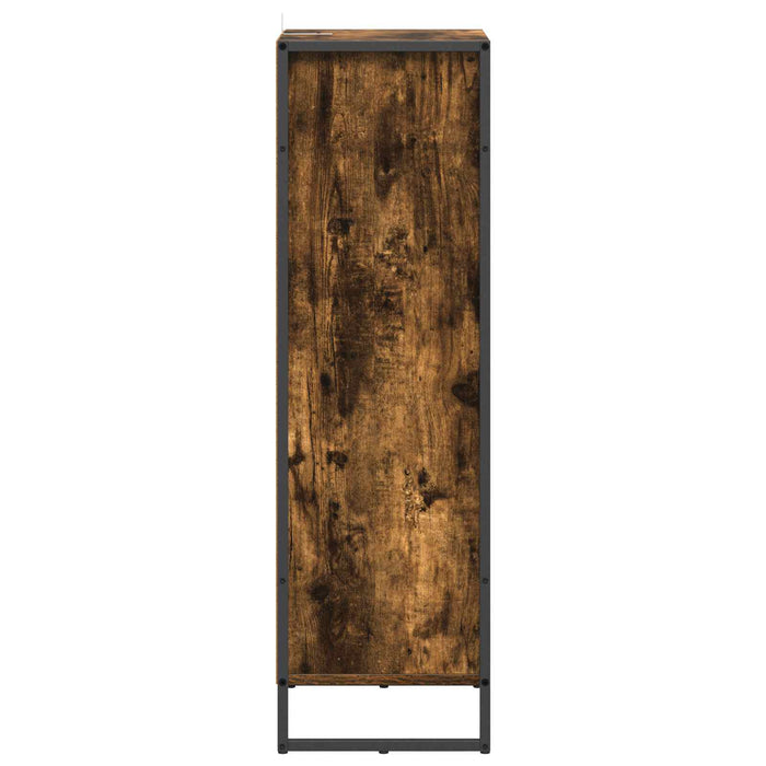 Dulap de Baie Stejar fumuriu 40 x 30 x 100 cm Lemn compozit - WALTI WALTI