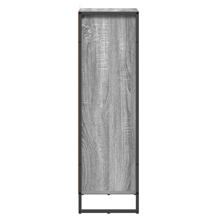 Dulap de Baie cu ușă Gri Sonoma 40 x 30 x 100 cm Lemn compozit - WALTI WALTI
