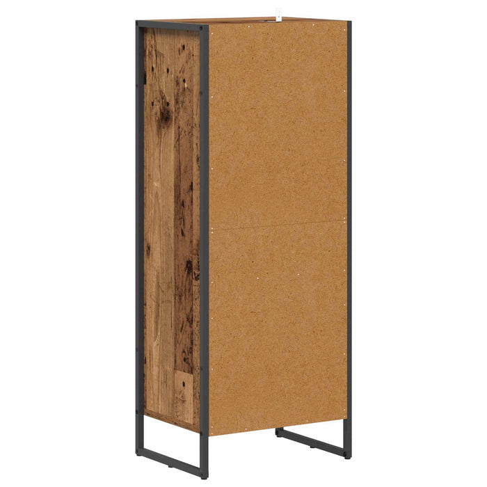 Dulap de Baie cu ușă Lemn Vechi 40 x 30 x 100 cm Lemn compozit - WALTI WALTI