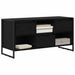 Cabinet TV Stejar Negru 100 x 36 x 49,5 cm Lemn compozit - WALTI WALTI