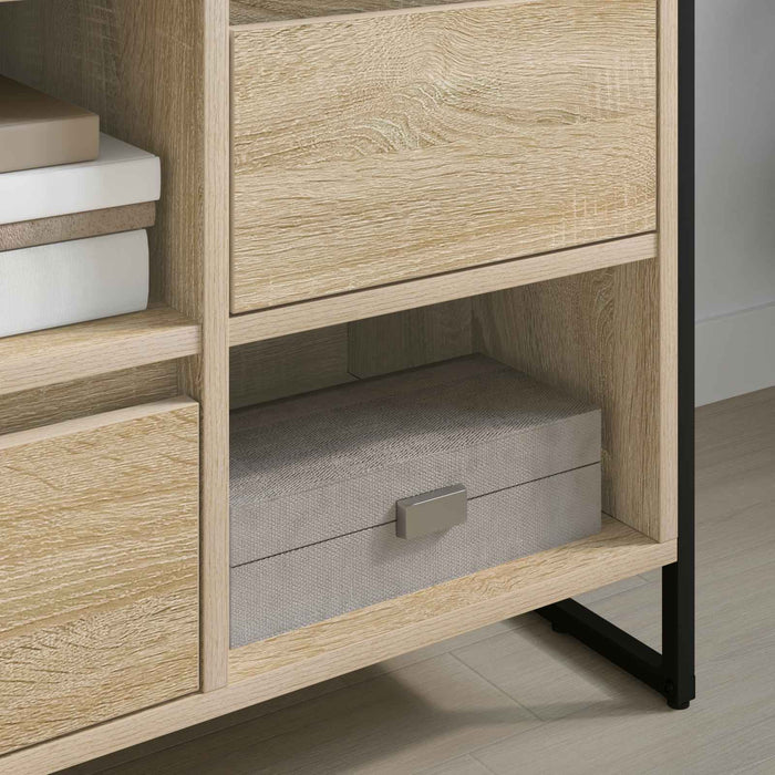 Cabinet TV cu sertar Sonoma 100 x 36 x 49,5 cm Lemn compozit - WALTI WALTI