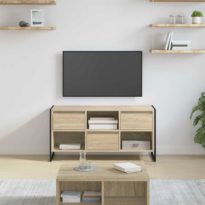 Cabinet TV cu sertar Sonoma 100 x 36 x 49,5 cm Lemn compozit - WALTI WALTI