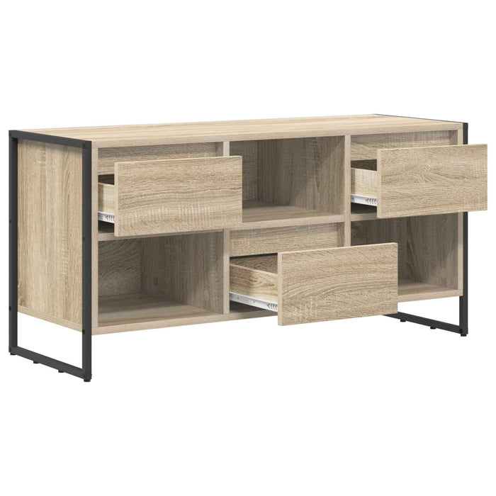 Cabinet TV cu sertar Sonoma 100 x 36 x 49,5 cm Lemn compozit - WALTI WALTI