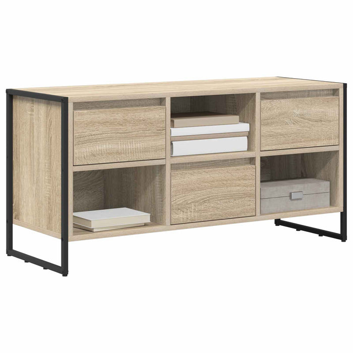 Cabinet TV cu sertar Sonoma 100 x 36 x 49,5 cm Lemn compozit - WALTI WALTI