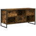 Cabinet TV Stejar fumuriu 100 x 36 x 49,5 cm Lemn compozit - WALTI WALTI