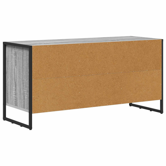 Cabinet TV Gri Sonoma 100 x 36 x 49,5 cm Lemn compozit - WALTI WALTI