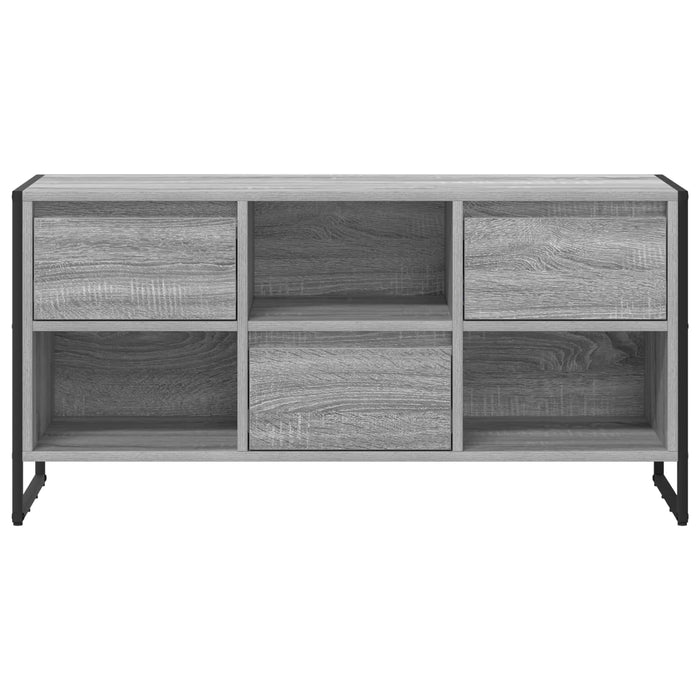 Cabinet TV Gri Sonoma 100 x 36 x 49,5 cm Lemn compozit - WALTI WALTI