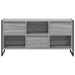 Cabinet TV Gri Sonoma 100 x 36 x 49,5 cm Lemn compozit - WALTI WALTI
