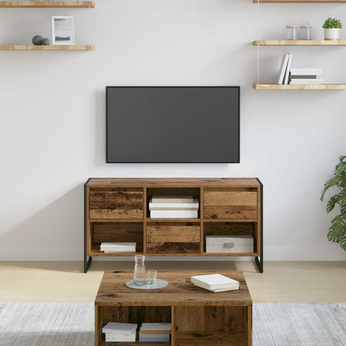 Cabinet TV Lemn Vechi 100 x 36 x 49,5 cm Lemn compozit - WALTI WALTI