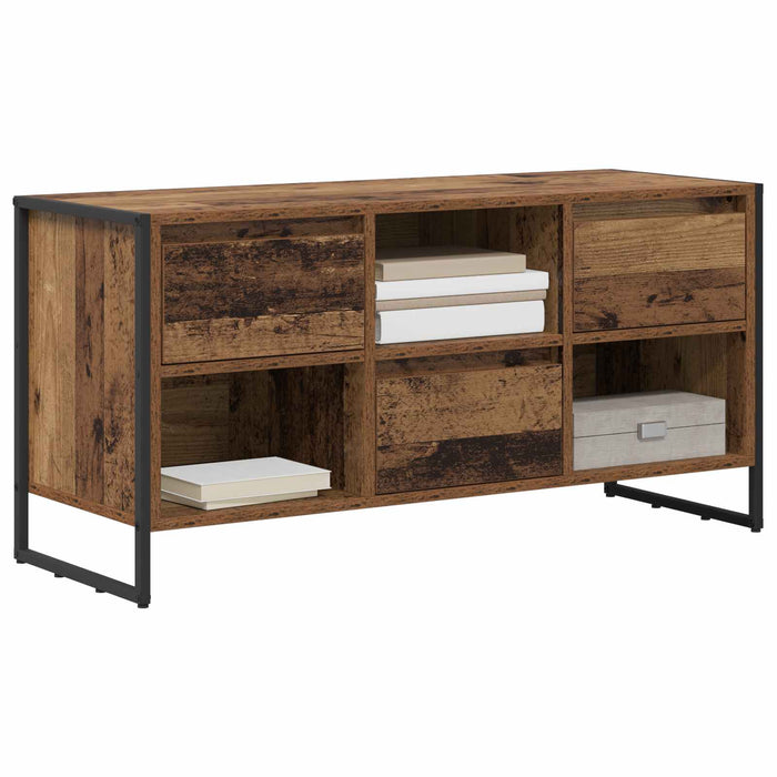 Cabinet TV Lemn Vechi 100 x 36 x 49,5 cm Lemn compozit - WALTI WALTI