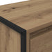 Cabinet TV Stejar artizanal 100 x 36 x 49,5 cm Lemn compozit - WALTI WALTI