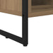 Cabinet TV Stejar artizanal 100 x 36 x 49,5 cm Lemn compozit - WALTI WALTI
