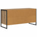 Cabinet TV Stejar artizanal 100 x 36 x 49,5 cm Lemn compozit - WALTI WALTI