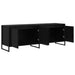 Cabinet TV Stejar Negru 140 x 36 x 49.5 cm Lemn compozit - WALTI WALTI