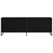Cabinet TV Stejar Negru 140 x 36 x 49.5 cm Lemn compozit - WALTI WALTI
