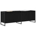 Cabinet TV Stejar Negru 140 x 36 x 49.5 cm Lemn compozit - WALTI WALTI