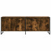 Cabinet TV Stejar fumuriu 140 x 36 x 49.5 cm Lemn compozit - WALTI WALTI