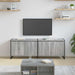 Cabinet TV Gri Sonoma 140 x 36 x 49.5 cm Lemn compozit - WALTI WALTI