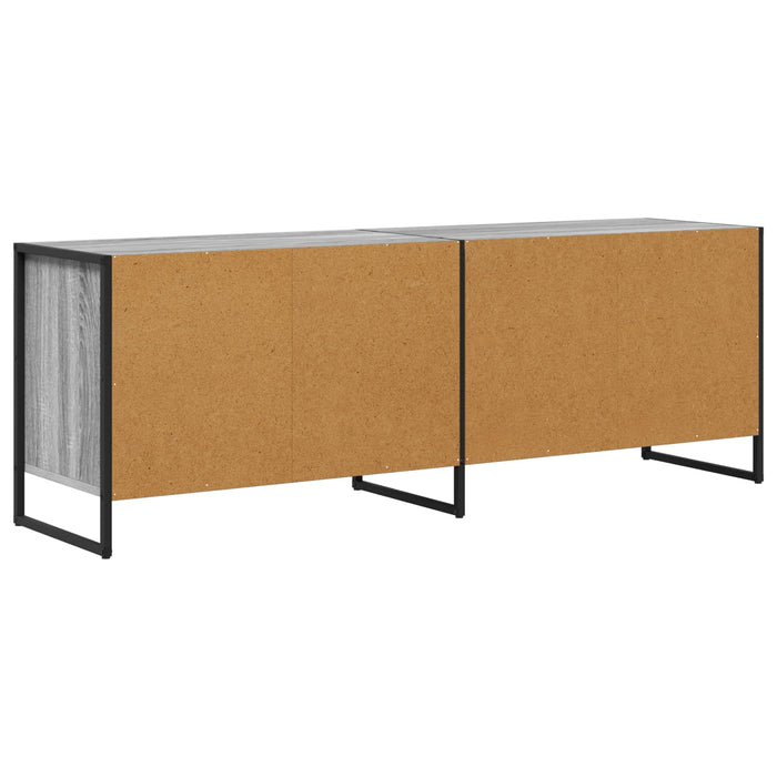 Cabinet TV Gri Sonoma 140 x 36 x 49.5 cm Lemn compozit - WALTI WALTI