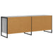 Cabinet TV Gri Sonoma 140 x 36 x 49.5 cm Lemn compozit - WALTI WALTI