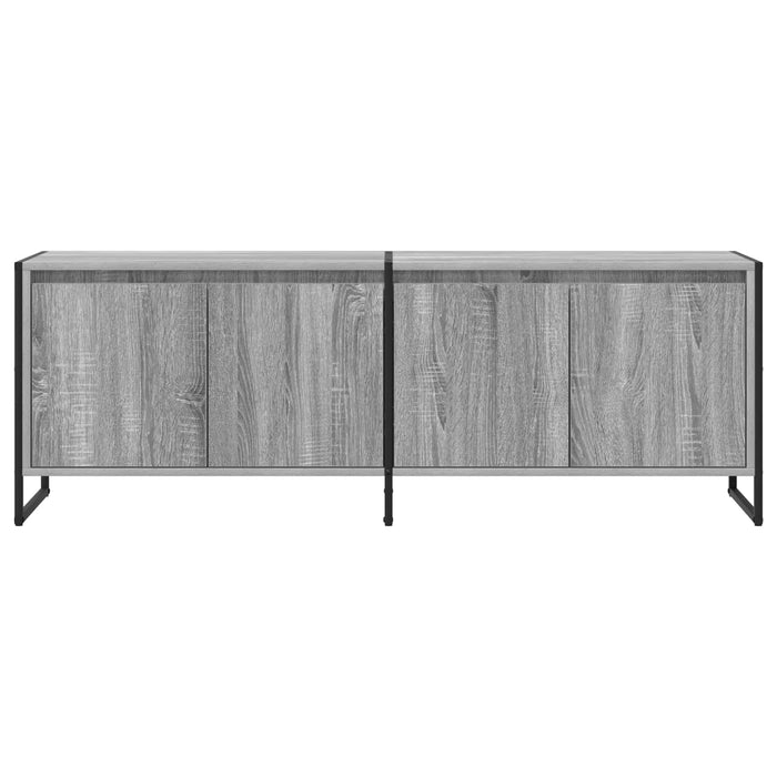 Cabinet TV Gri Sonoma 140 x 36 x 49.5 cm Lemn compozit - WALTI WALTI