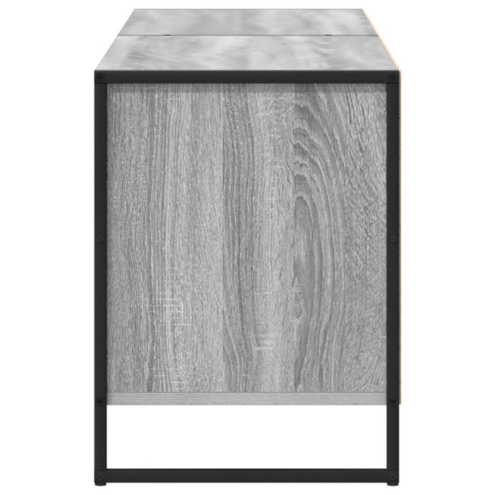 Cabinet TV Gri Sonoma 140 x 36 x 49.5 cm Lemn compozit - WALTI WALTI