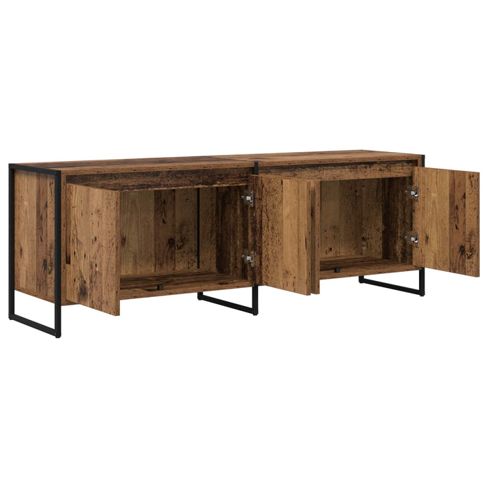 Cabinet TV Lemn Vechi 140 x 36 x 49.5 cm Lemn compozit - WALTI WALTI