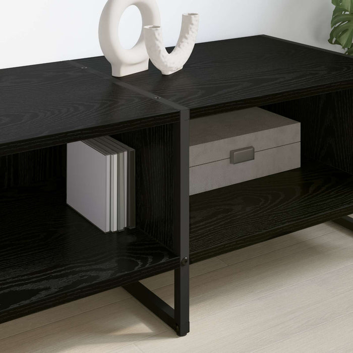 Cabinet TV Stejar Negru 170.5 x 36 x 30.5 cm Lemn compozit - WALTI WALTI