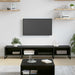 Cabinet TV Stejar Negru 170.5 x 36 x 30.5 cm Lemn compozit - WALTI WALTI