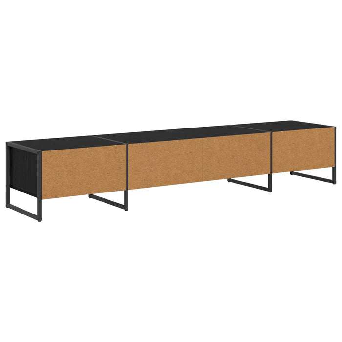 Cabinet TV Stejar Negru 170.5 x 36 x 30.5 cm Lemn compozit - WALTI WALTI