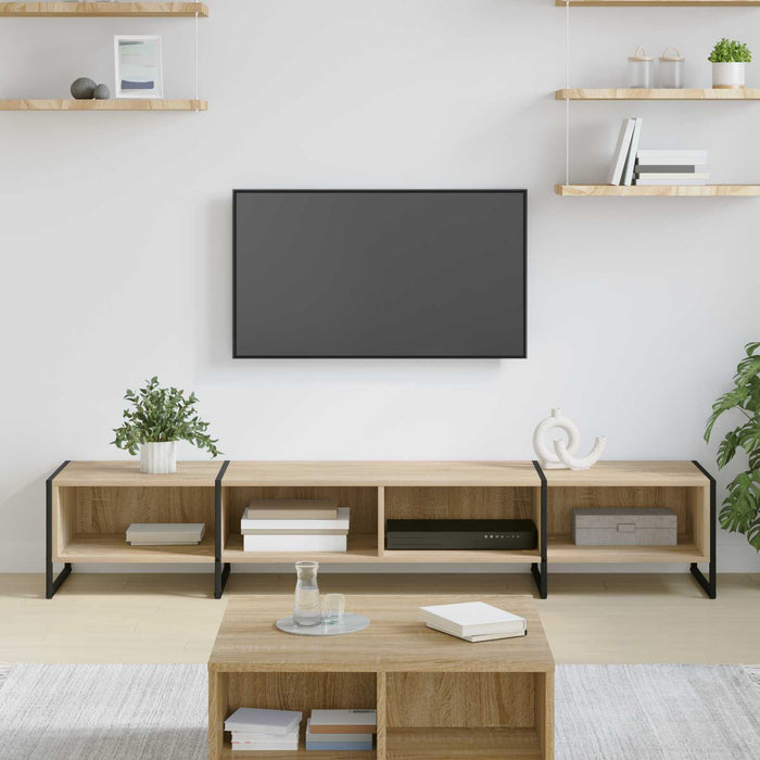 Cabinet TV Sonoma 170.5 x 36 x 30.5 cm Lemn compozit - WALTI WALTI