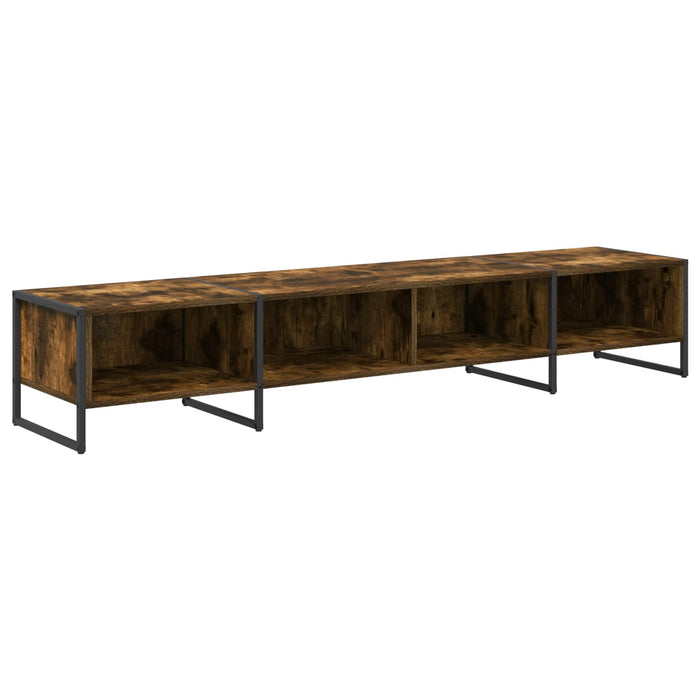Cabinet TV 170.5 x 36 x 30.5 cm Stejar fumuriu Lemn prelucrat WALTI