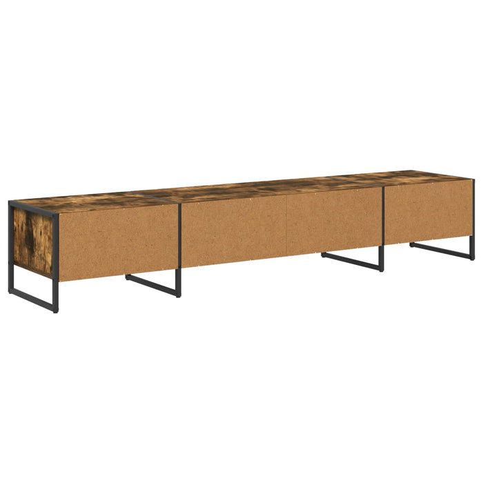 Cabinet TV 170.5 x 36 x 30.5 cm Stejar fumuriu Lemn prelucrat WALTI