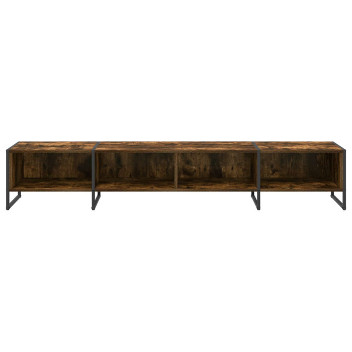 Cabinet TV 170.5 x 36 x 30.5 cm Stejar fumuriu Lemn prelucrat WALTI