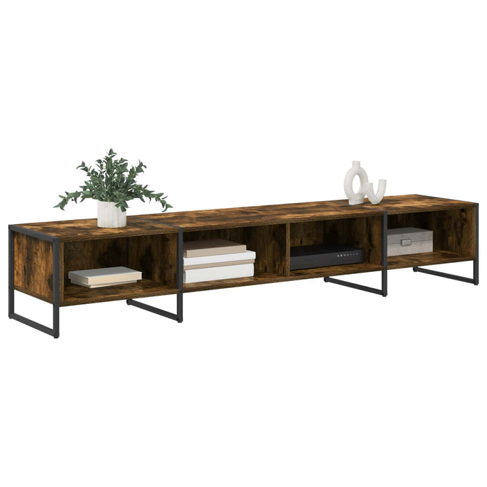 Cabinet TV 170.5 x 36 x 30.5 cm Stejar fumuriu Lemn prelucrat WALTI