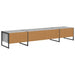 Cabinet TV Gri Sonoma 170.5 x 36 x 30.5 cm Lemn compozit - WALTI WALTI