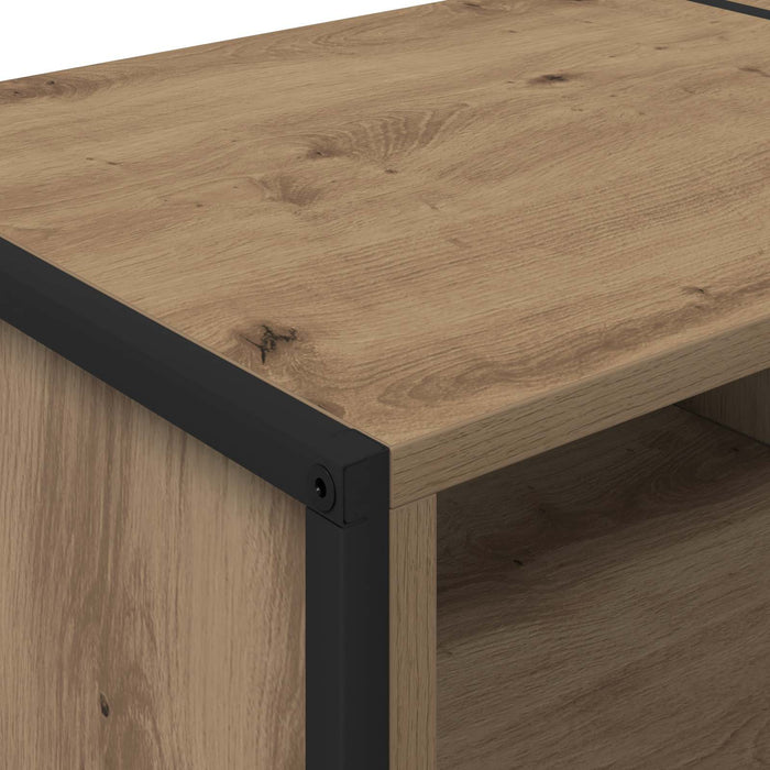 Cabinet TV Stejar artizanal 170.5 x 36 x 30.5 cm Lemn compozit - WALTI WALTI
