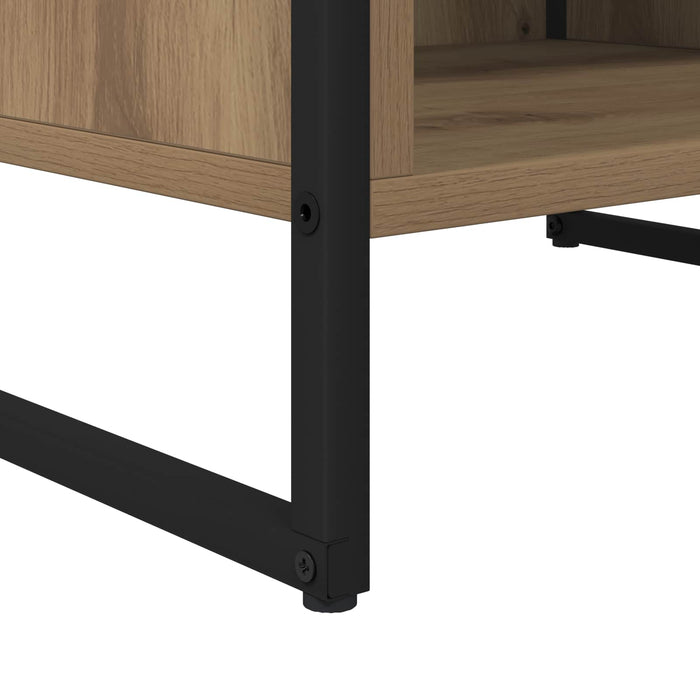 Cabinet TV Stejar artizanal 170.5 x 36 x 30.5 cm Lemn compozit - WALTI WALTI
