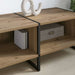Cabinet TV Stejar artizanal 170.5 x 36 x 30.5 cm Lemn compozit - WALTI WALTI